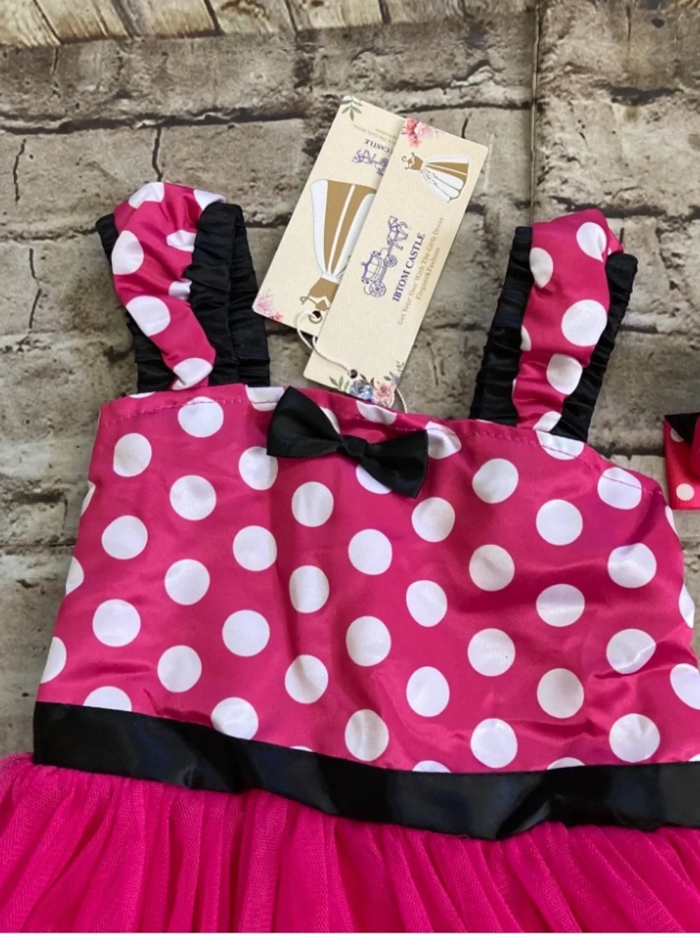 🎃🔥 NWT IBTOM Castle cartoon princess toddler(girl) costume dress .